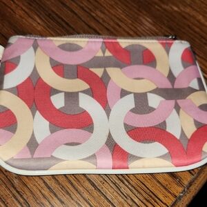 Colorful Geometric Pattern Pouch